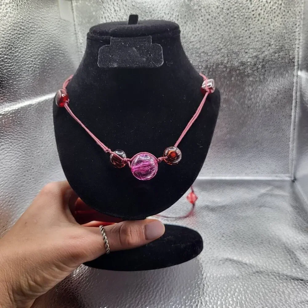 Vintage 90s Long Funky Chunky Necklace